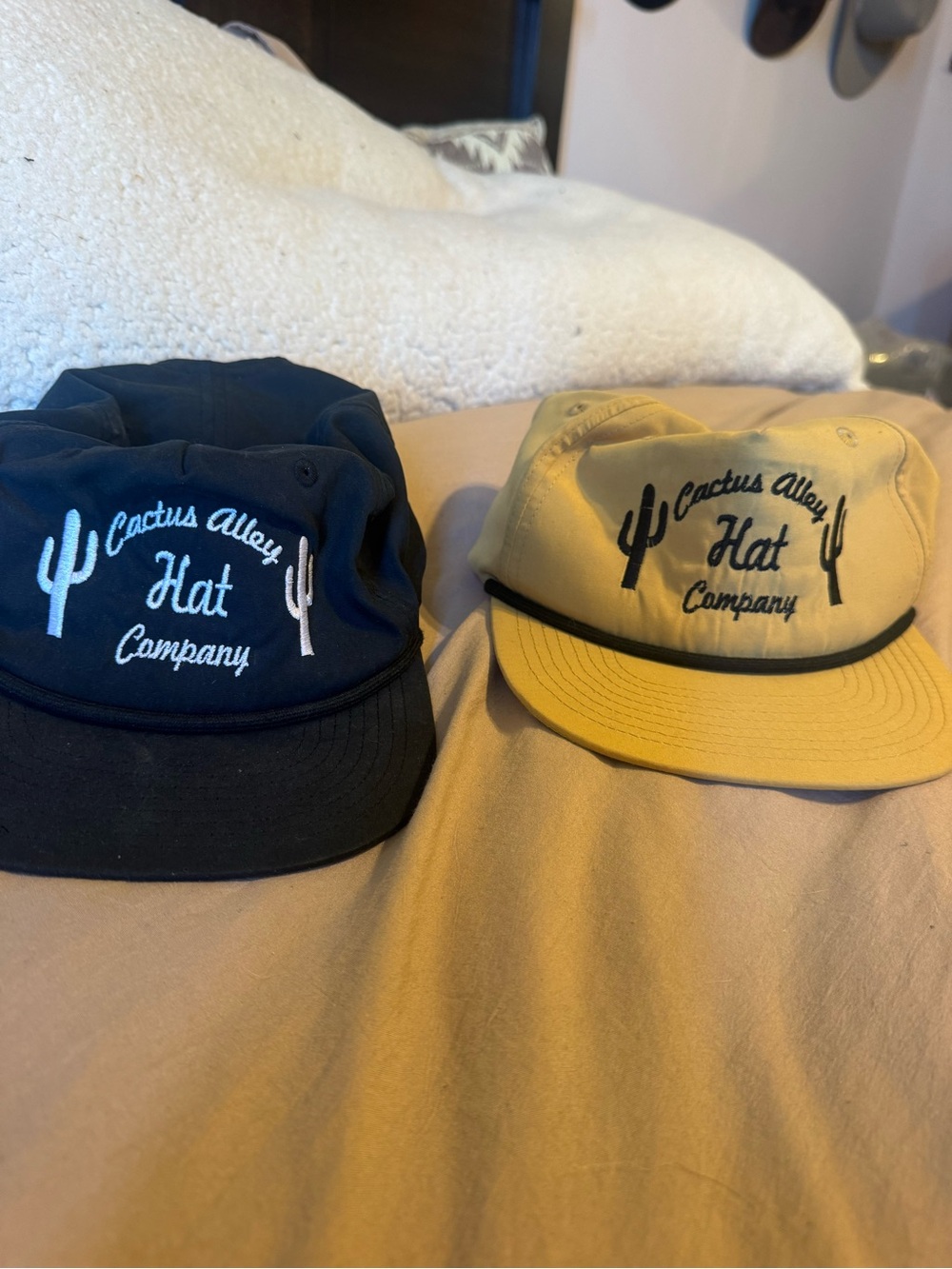 Black Embroidered Cap